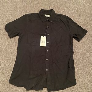 Abercrombie and fitch linen short sleeve summer shirt